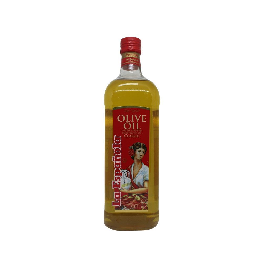 La Española 100 Pure Olive Oil 1L (Glass) Sysu International Inc.