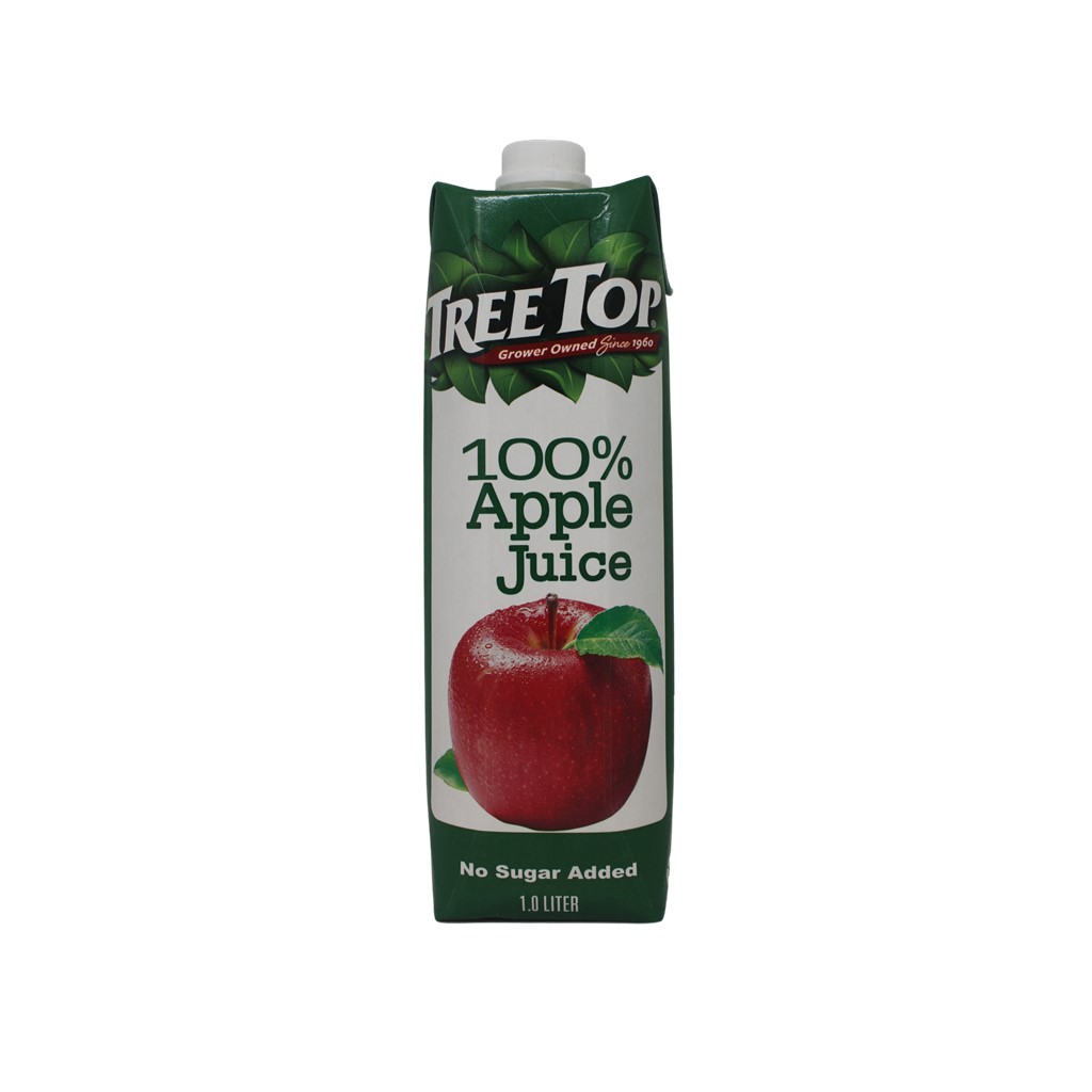 Tree Top 100 Apple Juice 1L (Tetra pack) Sysu International Inc.